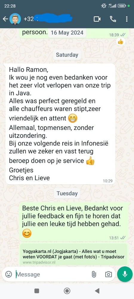 Review Indonesie reis